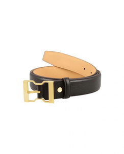 Ceinture élégante pour hommes OEM 2025 Nouveau cuir véritable avec logo sur mesure Dernier design Ceinture de style formel à boucle ardillon - Product Image 5