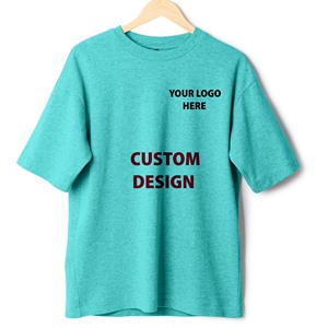 T-shirt ample en coton personnalisé pour hommes, haut oversize, fournisseur du Bangladesh, vente en gros - Product Image 5