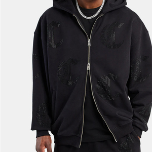 Chándal de diamantes de imitación de gran tamaño para hombre de calidad superior - Product Image 2