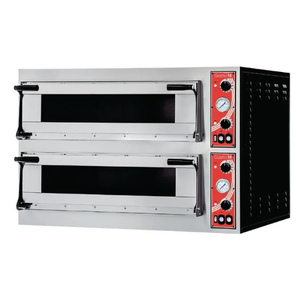 Four à convection Rome 2 prêt à être expédié, avec 2 compartiments, commande numérique, capacité de 40 L - Utilisation domestique et extérieure - Product Image 1