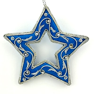 เครื่องประดับคริสต์มาสแบบห้อยทำด้วยมือประดับลูกปัดและปักลวดลายได้ตามต้องการสำหรับตกแต่งต้นคริสต์มาส - Product Image 5