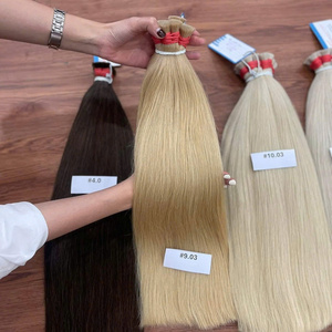 Vietnamese color bulk hair extension natural straight available in stock <b>now</b> ready to ship super quality - Product Image 6