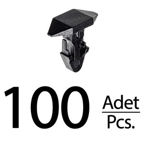 Hood Seal <b>Clips</b> for Acura Integra, Honda Civic, Civic del Sol, and CR-V - 100 Pieces - Product Image 1