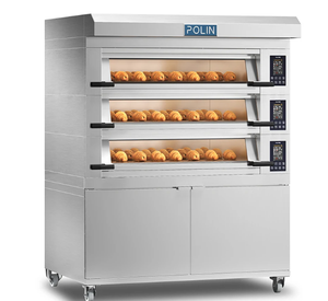 ACHETEZ MAINTENANT ! Perfection croustillante pour le four à plateaux triples XP-3STA4680 Artisan Deck Oven – Commercial et industriel - Product Image 2