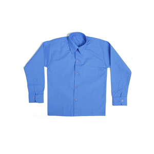 ชุดกระโปรงผ้าฝ้ายโพลีเอสเตอร์ชุดเครื่องแบบนักเรียนกระโปรงผ้าคอตตอนใส่สบายแขนครึ่ง - Product Image 2