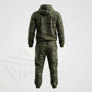 Ensemble de survêtement de jogging deux pièces OEM de haute qualité pour homme, coupe décontractée, respirant et imperméable, en nylon, idéal pour l'entraînement - Product Image 2