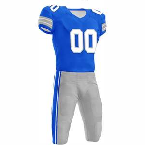 Camisetas de Fútbol Americano Personalizadas al por Mayor para Adultos, Sublimadas, de Manga Corta, Transpirables, 100% Poliéster, para Uniformes de Equipo - Product Image 3