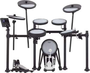 Nuevo Kit de Batería Digital V-Drums Roland VQD106S de Alta Calidad, Diseño Silencioso, Resistente al Agua, Portátil, con 5 Años de Garantía - Product Image 3