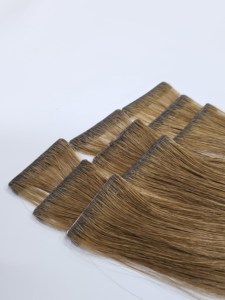 Dream Hair DR04 Hanoi Vietnamese Virgin Hair <b>Bleached</b> Tape Extensions Natural Wavy/straight Double Drawn Perm All Colors 2.25 - Product Image 4