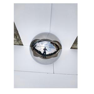 Vente en gros de boules creuses supérieures en acier inoxydable avec finition à bord lisse pour meubles d'art mural d'intérieur et décoration de jardin - Product Image 2