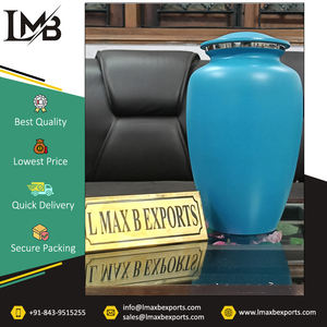 Indian Supplier of Genuine Quality <b>Funeral</b> <b>Supplies</b> Metal Cremation Urns Adult Cremation Aluminium Urns for Human Ashes - Product Image 6