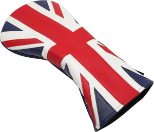 VN-Couvre-chef réglable en cuir PU pour conducteur de golf, motif drapeau, bande élastique, étiquette arrière, protection étanche pour clubs de golf - Product Image 6