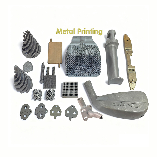 ISO 9001 OEM Factory Industrial 3D Printer Service SLM 3D Printing Rapid Prototyping Metal Components