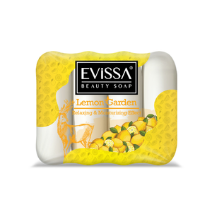 4x70g Lemon Beauty <b>Soap</b> Bar Eco-friendly Ecopack Fresh Citrus <b>Scented</b> Moisturizing Body <b>Soap</b> Bulk 24 Packs Carton Box EVISSA - Product Image 1