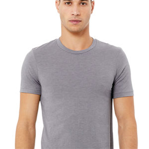Camisetas de Verano para Hombre al por Mayor, de Poliéster/Algodón, Transpirables, de Secado Rápido, Corte Ajustado, Cuello Redondo, Talla Grande, 280g, para Cualquier Impresión - Product Image 5