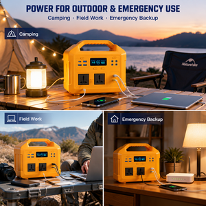 Estación de Energía Solar Portátil de 300W con Batería LiFePO4 de 307Wh, Generador de Onda Sinusoidal Pura para Camping, Emergencias y Respaldo, Venta al Por Mayor - Product Image 6