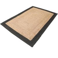 100% naturel durable écologique Jute tressé tapis réversible tapis pour salon cuisine tapis Passage balcon chambre