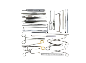 Juego de instrumentos de rodilla Instrumentos quirúrgicos ortopédicos El mejor kit de cirugía de rodilla Juego de 54 piezas con caja - Product Image 3