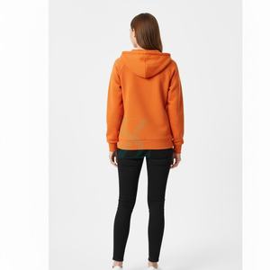 Sweats à capuche zippés pour sports d'hiver pour femmes 100% coton OEM sur mesure Gym entraînement Fitness mode décontracté Streetwear vêtements d'extérieur - Product Image 5