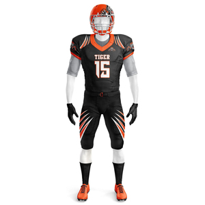 Uniformes de football américain personnalisés 100% polyester spandex nylon, nouveau design, uniformes de football américain, service OEM - Product Image 2