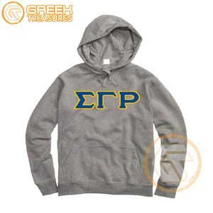 Sudadera con capucha bordada de lana de algodón Sigma Gamma Rho personalizada, suéter de alta calidad de la Hermandad, ropa griega, sudaderas con capucha para mujer - Product Image 3