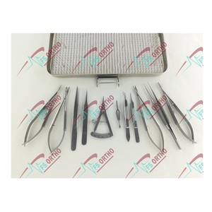 ชุดเครื่องมือผ่าตัดขนาดเล็กเครื่องมือกรรไกร12ชิ้นสแตนเลสพร้อม FS-ORTHO - Product Image 1