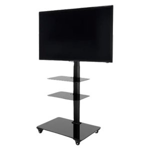 Supporto monitor <b>TV</b> pavimento ( <b>30</b> Kg ) VESA 600 x 400 Black TROLLEY65NERO - Product Image 1