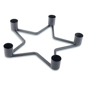 Nickel Plated Iron Handmade Round Tea <b>Light</b> Holder for Christmas Home Decoration - Product Image 3