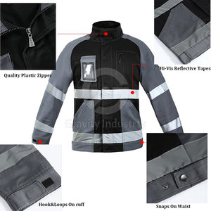 Chaqueta de Seguridad de Alta Visibilidad y Transpirable para Hombre con Logotipo Personalizado y Alta Calidad - Product Image 6