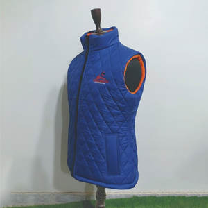 Veste personnalisée avec logo d'usine, veste pour homme, veste sans manches, doudoune, haut d'hiver - Product Image 2