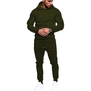 Fabricant de survêtements zippés de haute qualité Ensemble de jogging gris personnalisé Ensemble de jogging deux pièces en éponge française - Product Image 4