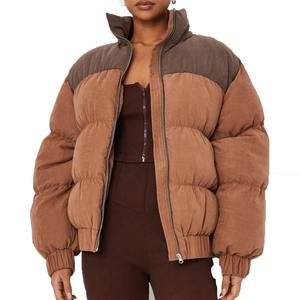 Women's Casual Winter <b>Coat</b> New Arrival Breathable Quilted Jacket Waterproof Hood Warm Comfortable Sheep Skin Casual Style - Product Image 3