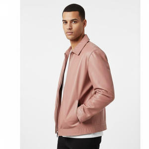 Chaqueta de Motociclista de Piel de Oveja Auténtica para Hombre, Proveedor de Fábrica OEM, Venta al por Mayor, Prenda Exterior Cálida, Duradera y Elegante, Ropa de Moda para Motociclistas - Product Image 6