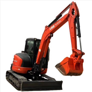 Excavadora Compacta KX063-5 de 5 Toneladas, Mini Excavadora con Cucharón de Excavación, Motor Japonés - Product Image 1