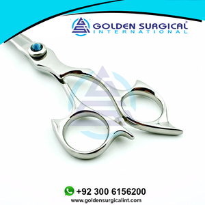 Ciseaux à cheveux pour couper les cheveux, ciseaux de coiffure japonais 440C, ciseaux de barbier professionnels, lame de rasoir, coupe de cheveux en gros - Product Image 5