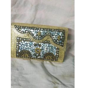 Artisanat indien pochette de type résine personnalisée pour les femmes sacs fourre-tout promotionnels - Product Image 1