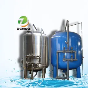 Ss304 Binnenlandse Zuivering Kwarts Zand En Koolstof Filter Huidverzorging En Desinfectie Roestvrij Staal Ro Direct Flow Waterfilter