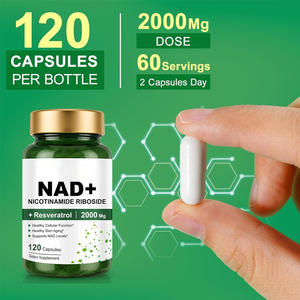 Capsules de resvératrol pur NAD en gros Nicotinamide Mononucléotide Alternative NAD + Booster - Product Image 2