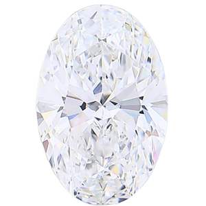 Diamante Ovalado de Laboratorio de 4 Quilates, Corte Ovalado, Claridad F, Pureza VVS1, VVS2, VS1, VS2 - Product Image 2