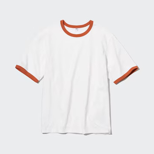 Camiseta de manga corta Cuello redondo Camisetas ligeras Camisetas de gran tamaño para hombre Camiseta de gran tamaño AIRism - Product Image 2