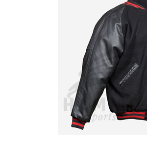 Haute qualité hommes 2022 College Varsity veste Logo personnalisé Baseball veste bouton en gros plaine Letterman veste pour l'hiver - Product Image 3