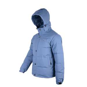 Chaqueta de plumón de nailon con revestimiento informal Lanix (-10 °C) con capucha y cierre de cremallera, impermeable, con estampado de logotipo personalizado - Product Image 2