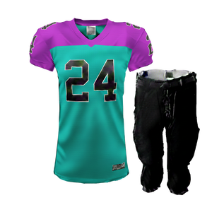 Uniforme de Fútbol Americano Profesional para Adultos, Jersey de Rendimiento de Liga Profesional, 260GSM, Poliéster, Ropa Deportiva Competitiva - Product Image 5