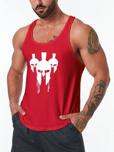 Logo personnalisé hommes Muscle Fit grande taille débardeur 100% coton respirant tricoté sans manches entraînement Style décontracté prix bon marché - Product Image 2