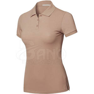 Camisetas Polo de mujer hechas en Pakistán de alta calidad Camisetas Polo de mujer con logotipo personalizado de alta calidad - Product Image 2