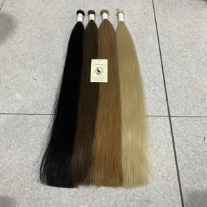 ผมบลอนด์100% เวียดนามเวอร์จินผมที่มีคุณภาพที่ดีที่สุดไม่มีพันกันและไม่มีการส่องหนังกำพร้าบริสุทธิ์ดิบชิดผม - Product Image 2