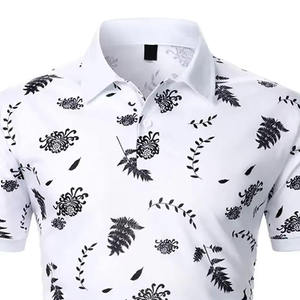 Nouveau classique à séchage rapide hommes pour polos motif solide toile à manches courtes Streetwear en gros à vendre - Product Image 5