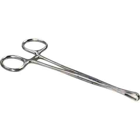 Forester High Quality Surgical Sponge Forceps Slotted Body Piercing Tools Microsurgery Equipment Holding Forceps