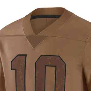 Service OEM en gros, maillot de football américain personnalisé avec logo d'équipe, nom et numéro d'équipe imprimés personnalisés, maillots de football américain - Product Image 4