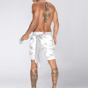 Shorts de compression à double couche de haute qualité, nouveau design, imprimé camouflage, séchage rapide, respirant, shorts de sport pour hommes - Product Image 5